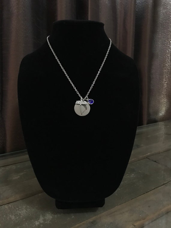 Air force shop wings necklace