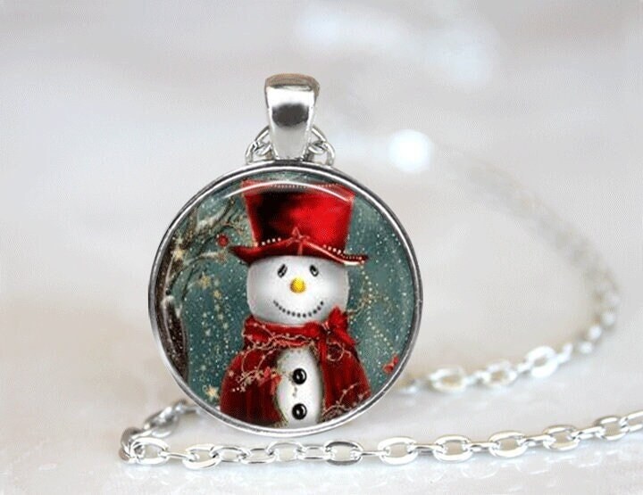 Snowman pendant deals
