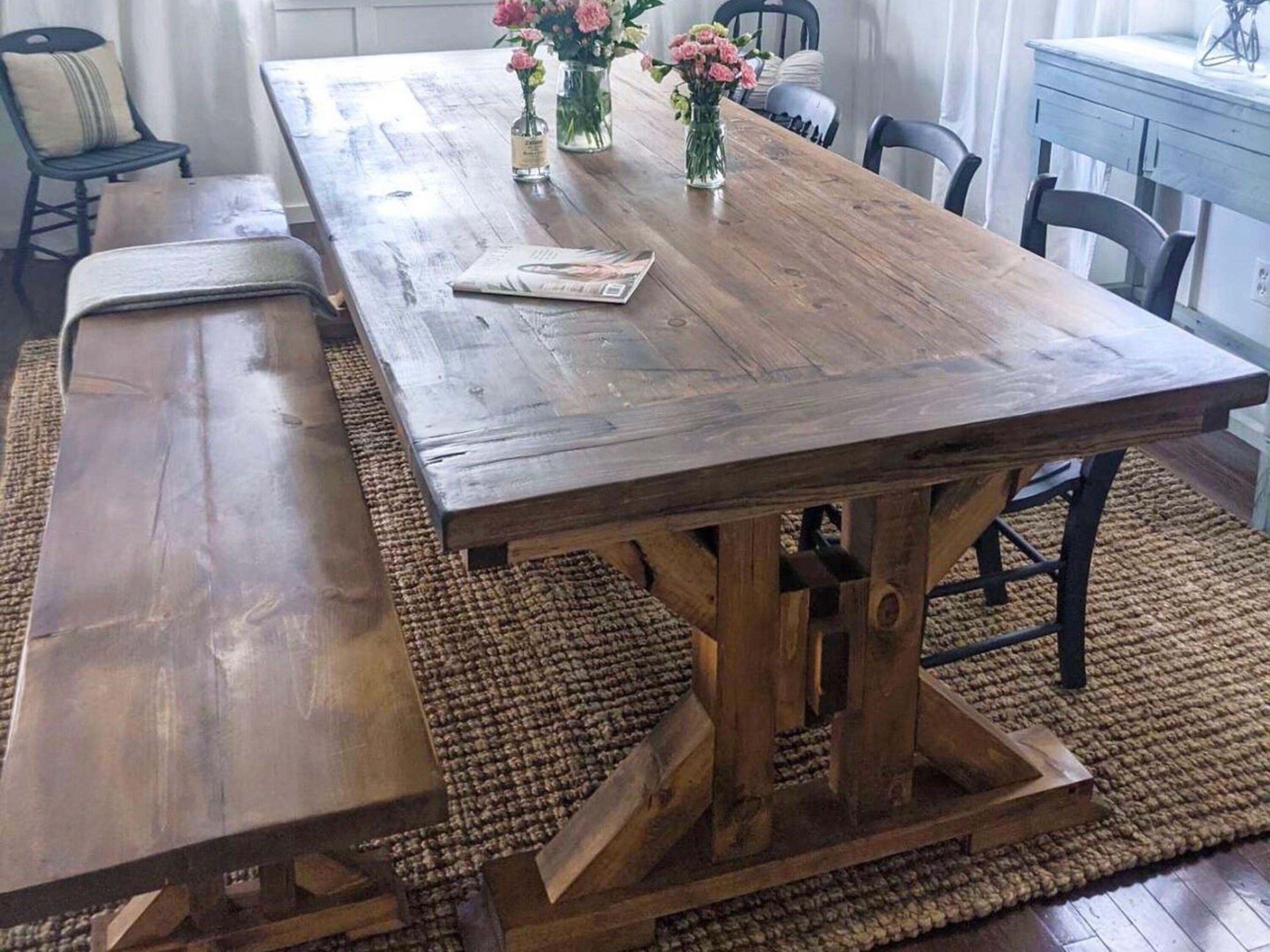 Solid Wood Tables Okanagan Table Etsy