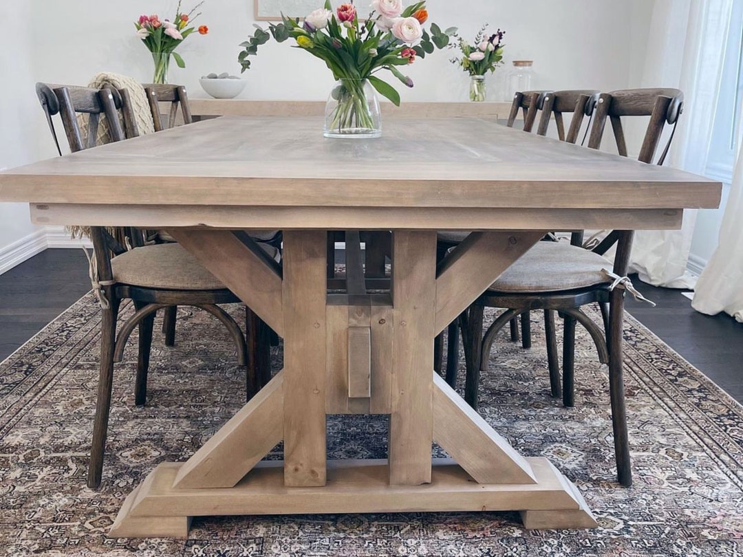 Solid Wood Tables Okanagan Table Etsy