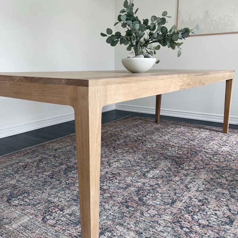 White Oak Table - Etsy