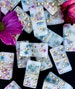 Gypsophila Dominoes Set / Handmade / Games / Tile Games / Gift 