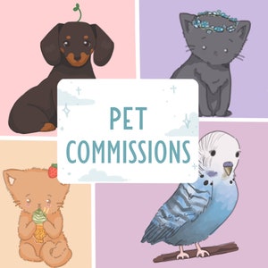 Pets/Animals Digital Art Commissions