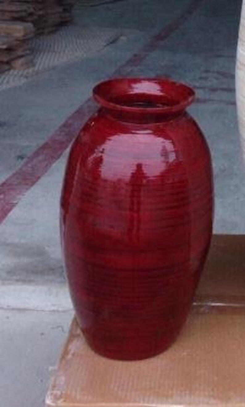 Tall Bamboo Floor Vase Etsy