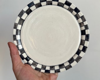 Checkered Small Plate