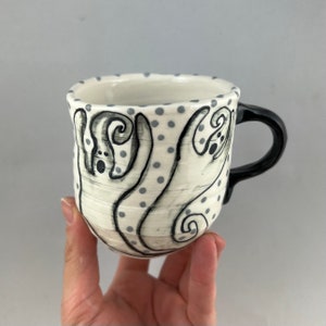 Boo in a Window Porcelain Mug image 5