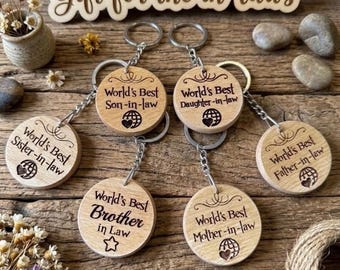 Keyring Keychain In-Laws Gift