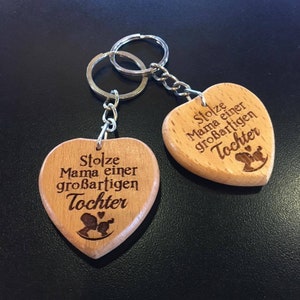 DEUTSCH / DEUTSCH Schlüsselanhänger Schlüsselanhänger Oma, Opa, Grandad, Papa, Geburtstag, Weihnachten. Weihnachtsgeschenke