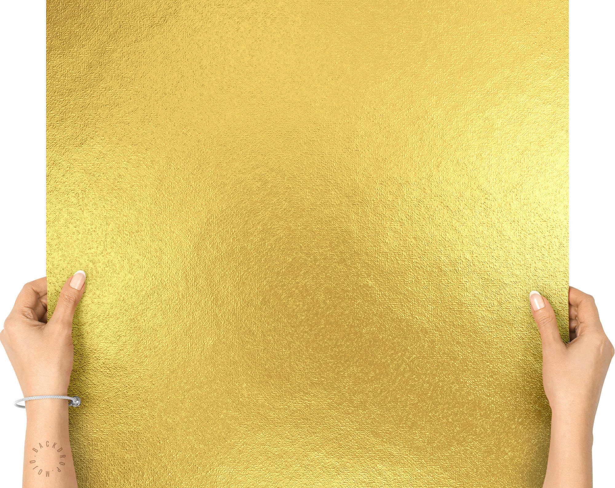 Textured Gold Foil Paper - 632963745331