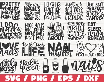 Download Nails Svg Etsy
