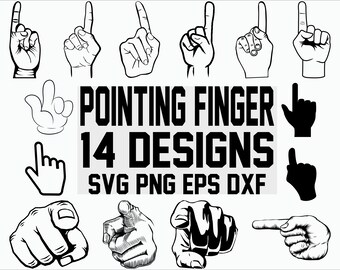 Download Pointing finger | Etsy