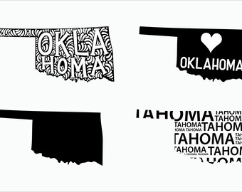 Download Oklahoma state svg | Etsy