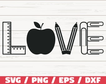 Free Love Teacher Svg Free