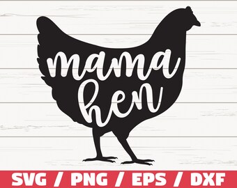 Download Mama Hen Svg Etsy