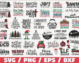 Download Funny Christmas Svg Etsy PSD Mockup Templates