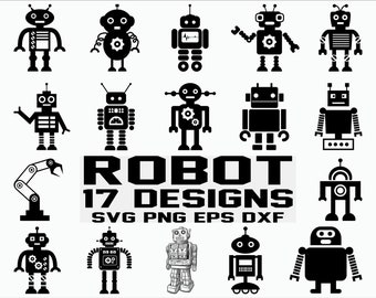 Robot Cricut Etsy - roblox qatar robotics club