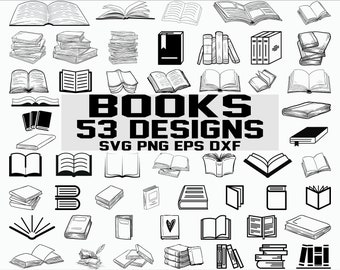Download Open Book Clipart Etsy