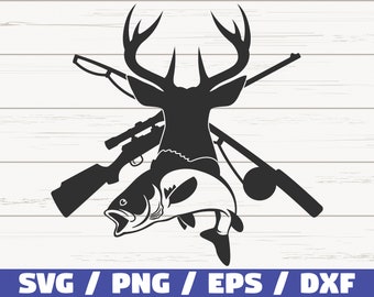 Free Free Free Hunting And Fishing Svg 318 SVG PNG EPS DXF File