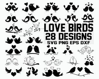 Download Love Birds Clipart Etsy