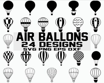 Download Hot Air Balloon Svg Etsy