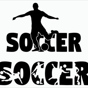 Football SVG/Svg de joueur de football/desgin de chemise/fichier de coupe/Cricut/Clipart/Silhouette/fer à repasser/DXF/vecteur