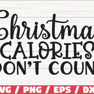 Pode incluir: Gráfico de texto preto e branco com bengalas de doces em ambos os lados que diz "Calorias de Natal não contam".