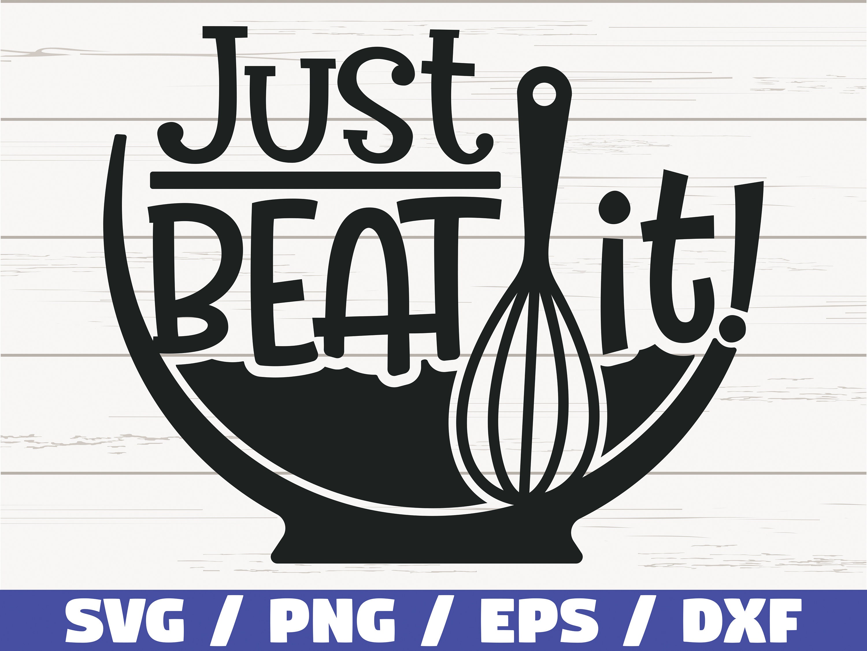 Just Beat It SVG / Cut File / Cricut / Commercial use / | Etsy