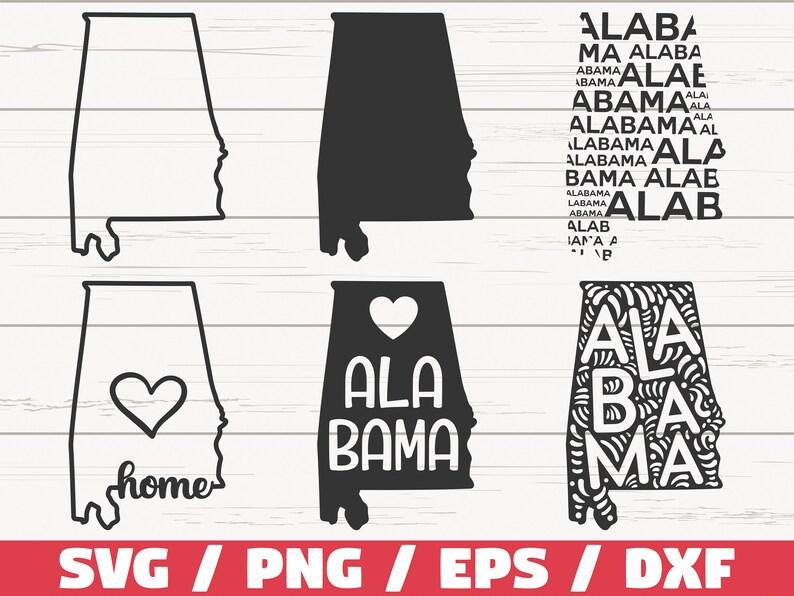 Free Free 285 Home Alabama Svg SVG PNG EPS DXF File