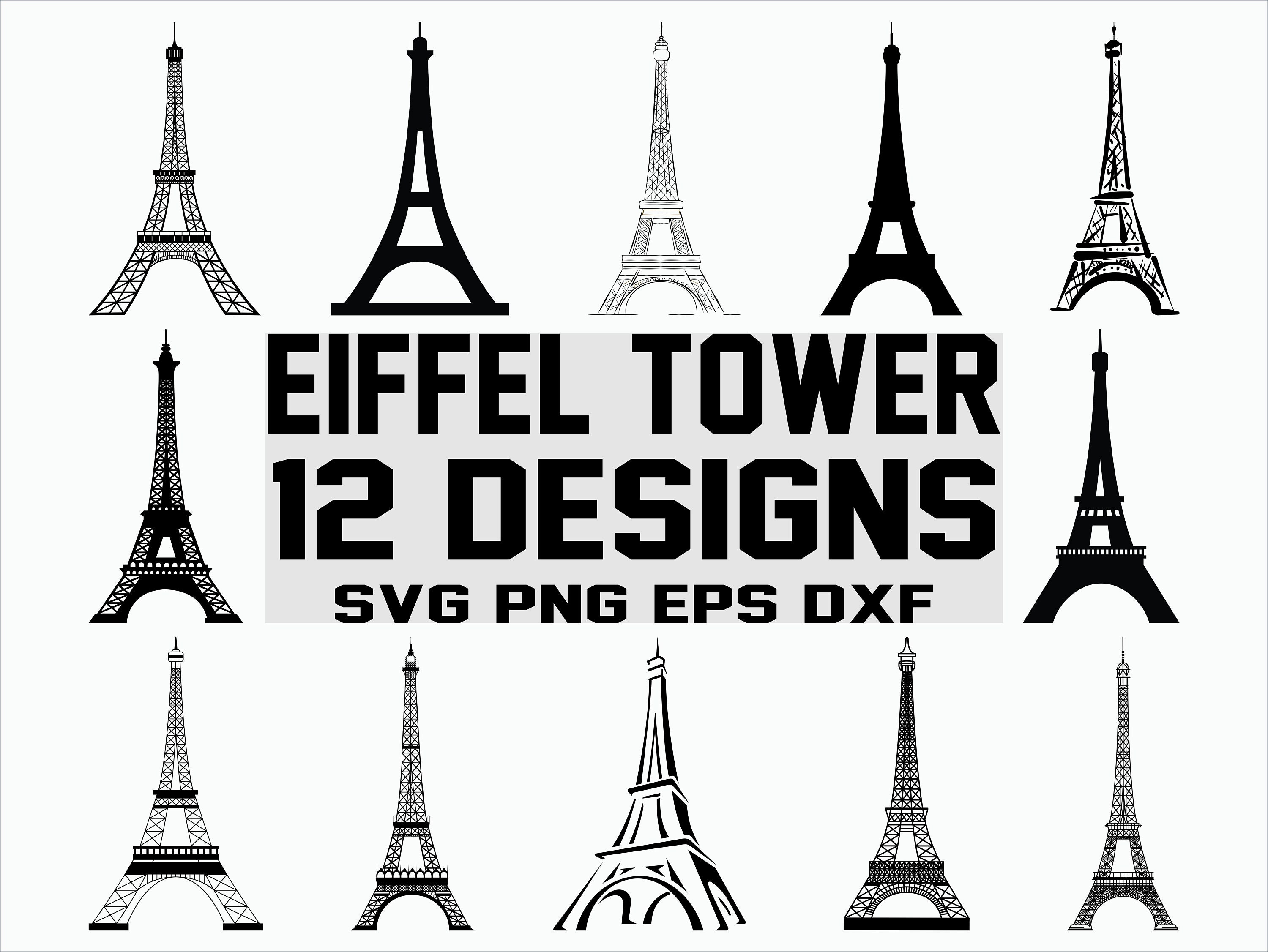 Torre Eiffel Rosa Png - Printable Eiffel Tower Outline