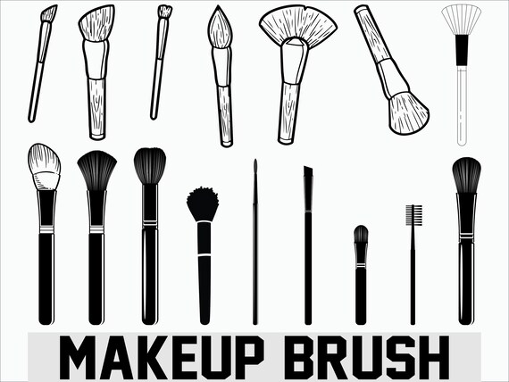 Makeup Brush Svg Makeup Svg Fashion Svg Cosmetic Svg Etsy