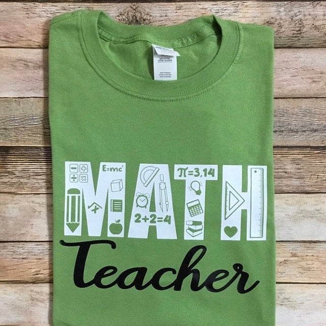 Math Teacher SVG / Commercial Use / Cut File / Cricut / Silhouette ...