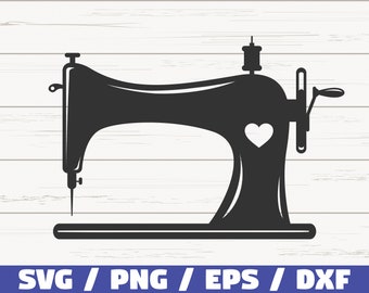 Sewing Machine SVG / Sewing SVG / Cut File / Cricut / Love Sewing SVG / Instant Download
