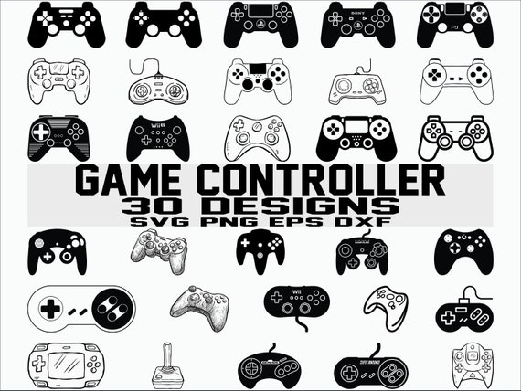 Featured image of post Game Controller Clipart Svg Icons are in line flat solid colored outline and other styles