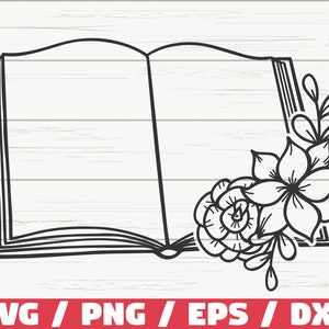 Reading SVG Bundle / Cut Files / Commercial use / Cricut / Clip art / Reading Books SVG / Printable / Vector / Book Lover SVG image 5