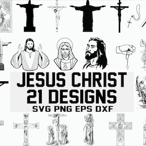 Jesus svg/ jesus christ svg/ lord svg/ christian svg/ catholic svg/ religion svg/ god svg/ clipart/ decal/ stencil/ vinyl/ silhouette