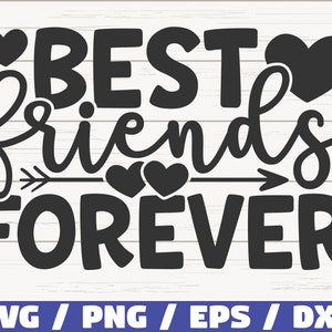 Best Friends SVG Bundle / Friendship Bundle SVG / Cut Files / Clip art / Commercial use / Best Friends SVG image 5