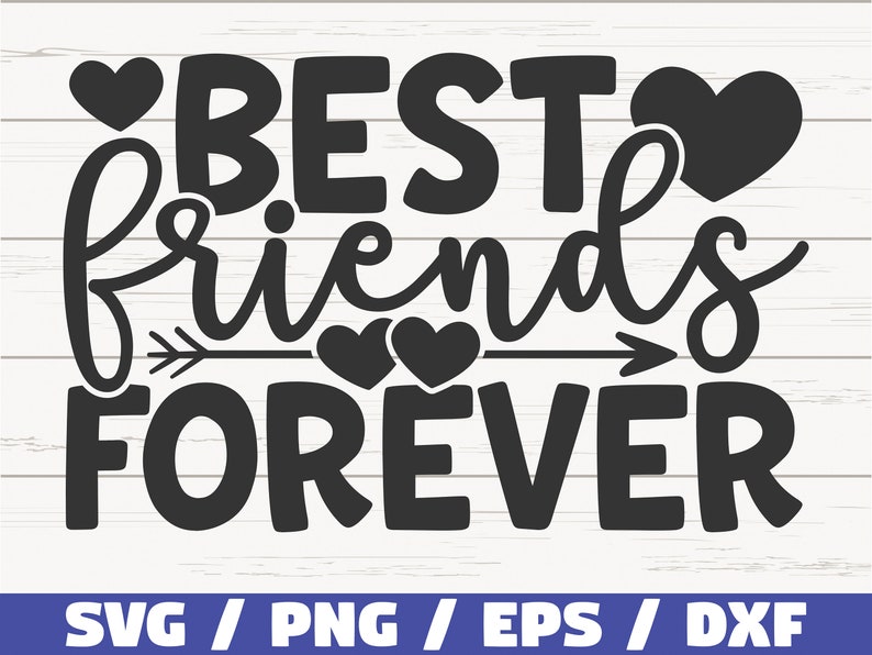 Best Friends SVG Bundle / Friendship Bundle SVG / Cut Files / Clip art / Commercial use / Best Friends SVG image 5