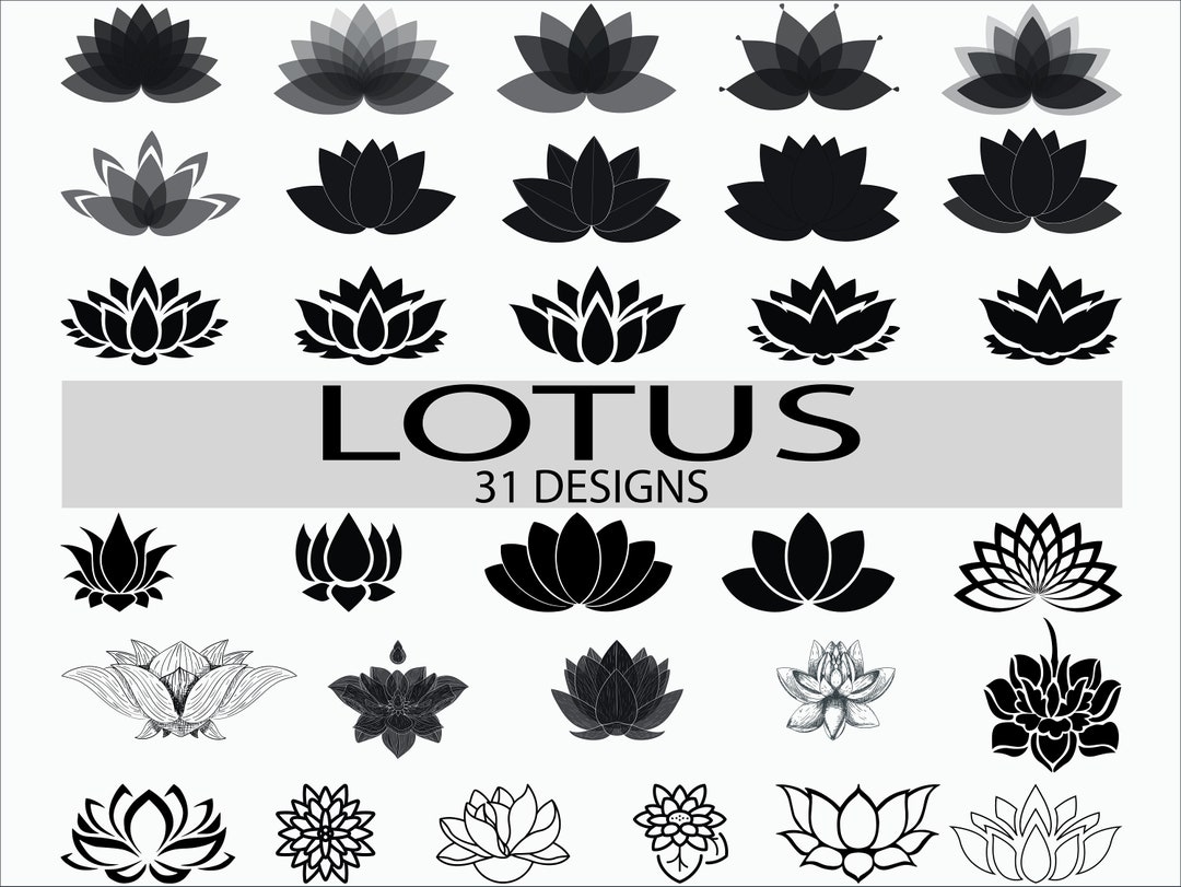 LOTUS DESIGNS PFD 訳あり LOTUS DESIGNS PFD 訳あり Lotus Flower Vector Image - SVG DXF