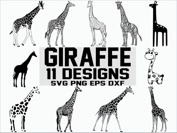 Download Clip Art Giraffe Svg Wild Life Svg Cute Giraffe Silhouette Africa Animals Clipart Vintage Giraffe Svg Animal Lovers Svg For Cricut Svg Cut Files Dxf Art Collectibles