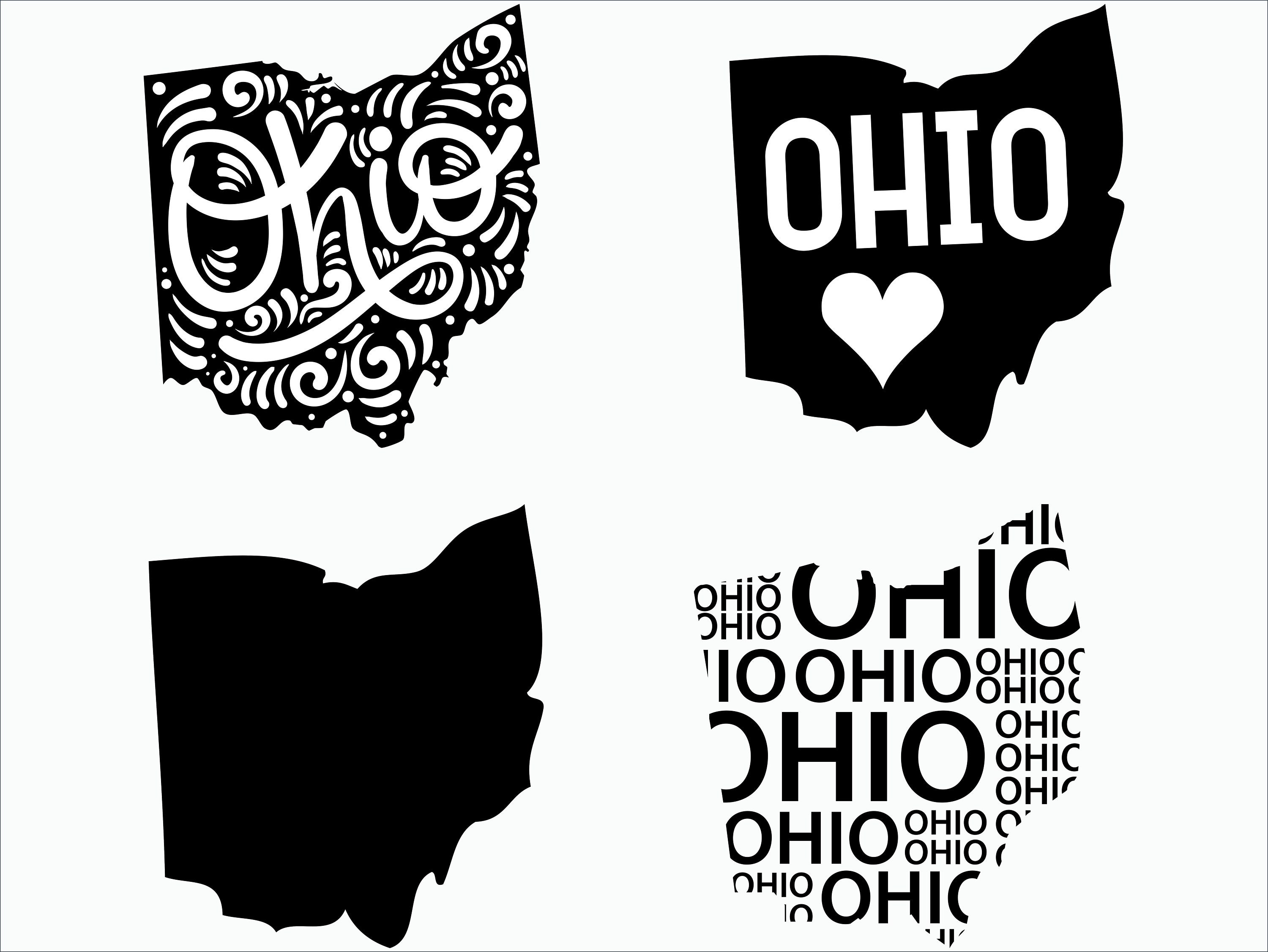 Download Ohio State Svg Cricut Printable Silhouette Vinyl Decal Vector Files