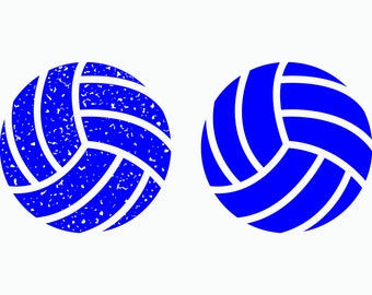 Distressed Volleyball SVG / Grunge Volleyball svg / Commercial use / Cut Files / Files for Cricut / Silhouette / Dxf / Vector