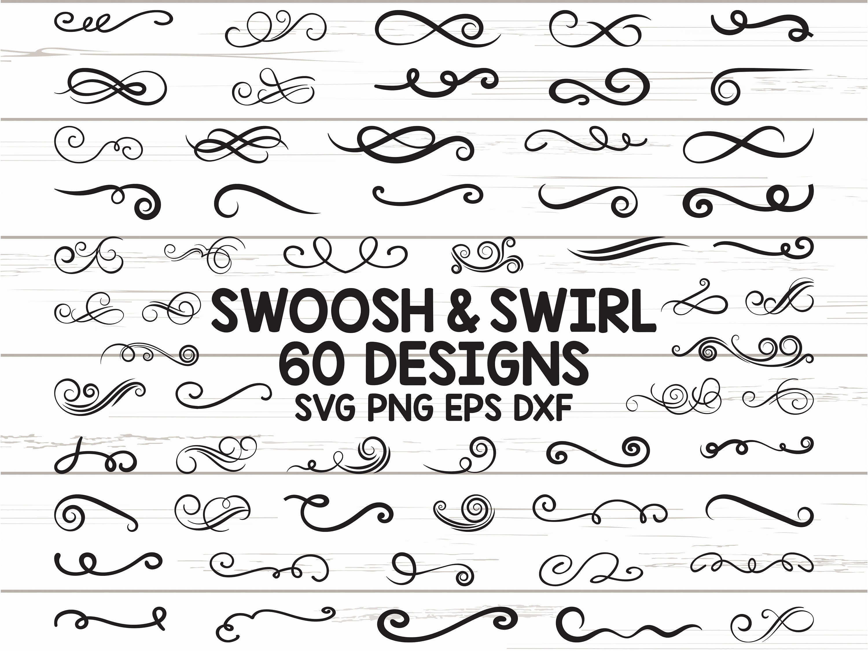 20 Swirl Svg Bundle, Swashes Svg, Swoosh Svg, Flourish svg, - Inspire Uplift