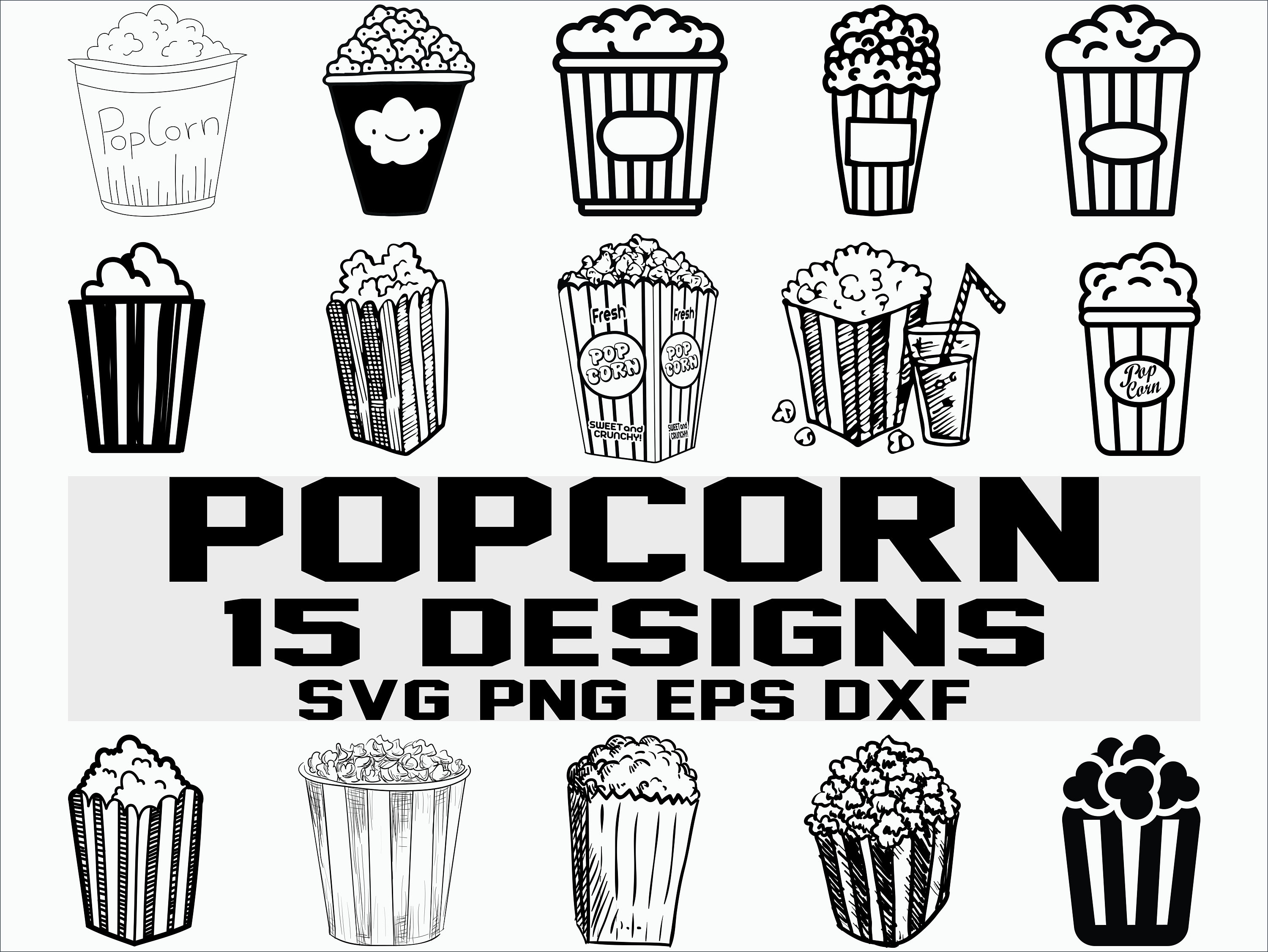 White Popcorn Clipart ubicaciondepersonas.cdmx.gob.mx