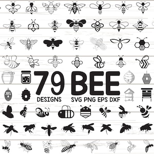 Bee SVG/insect SVG/Bee Hive SVG/honing SVG/honingraat SVG/clipart/sticker/stencil/gesneden bestanden/graveerbare bestand/cricut bestand/silhouet