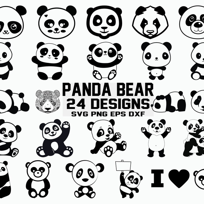 Panda Bear - Etsy