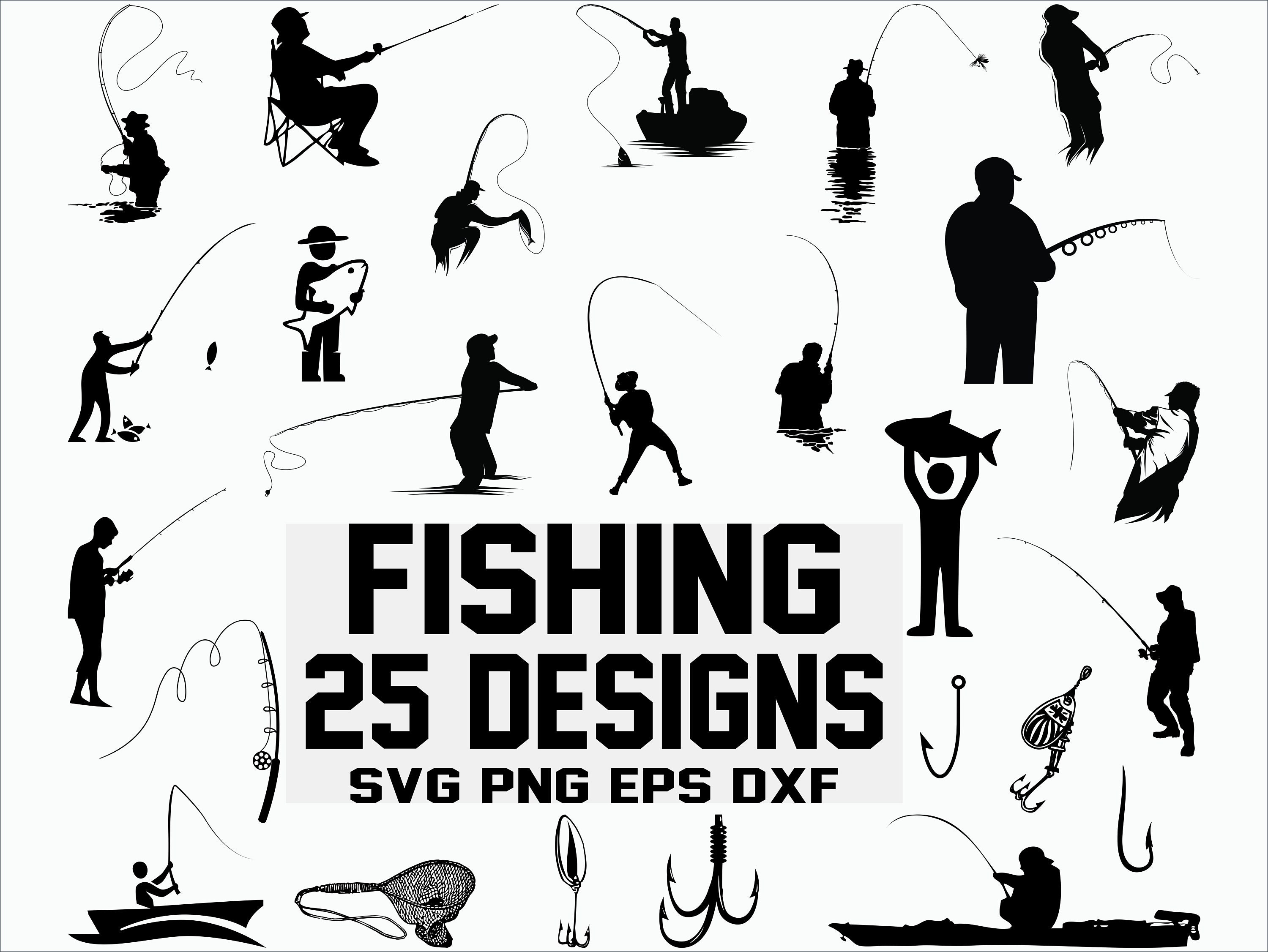Free Free Cricut Fishing Designs SVG PNG EPS DXF File