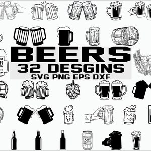 Beers Svg/ Decorative Beers/ Beers Bottles Svg/ Cheers Svg/ - Etsy