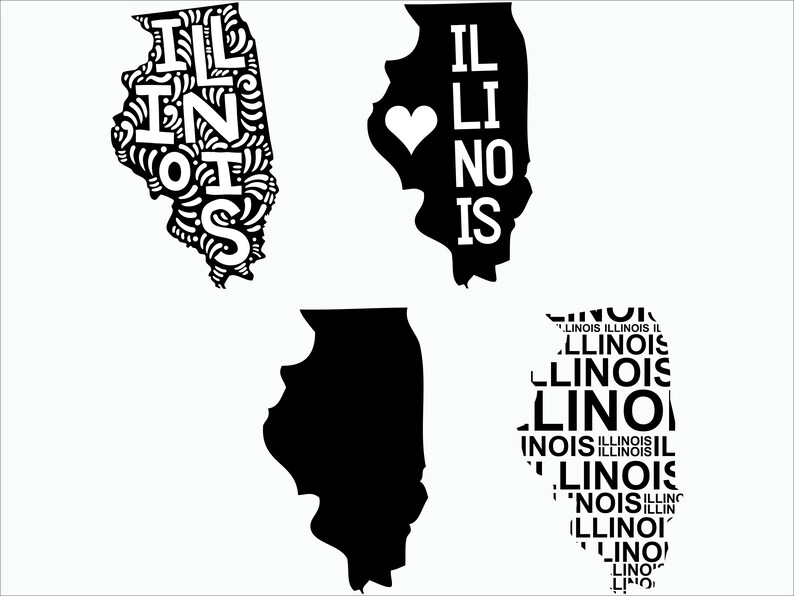 Download Illinois Svg Illinois Clipart Illinois State Svg Cricut Printable Silhouette Vinyl Decal Vector Files For Cutting Machines Clip Art Art Collectibles Leadcampus Org