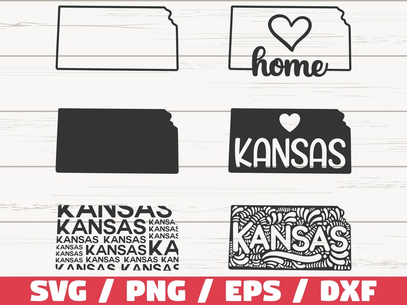 Download Kansas State Svg Cut File Cricut Clip Art Commercial Etsy