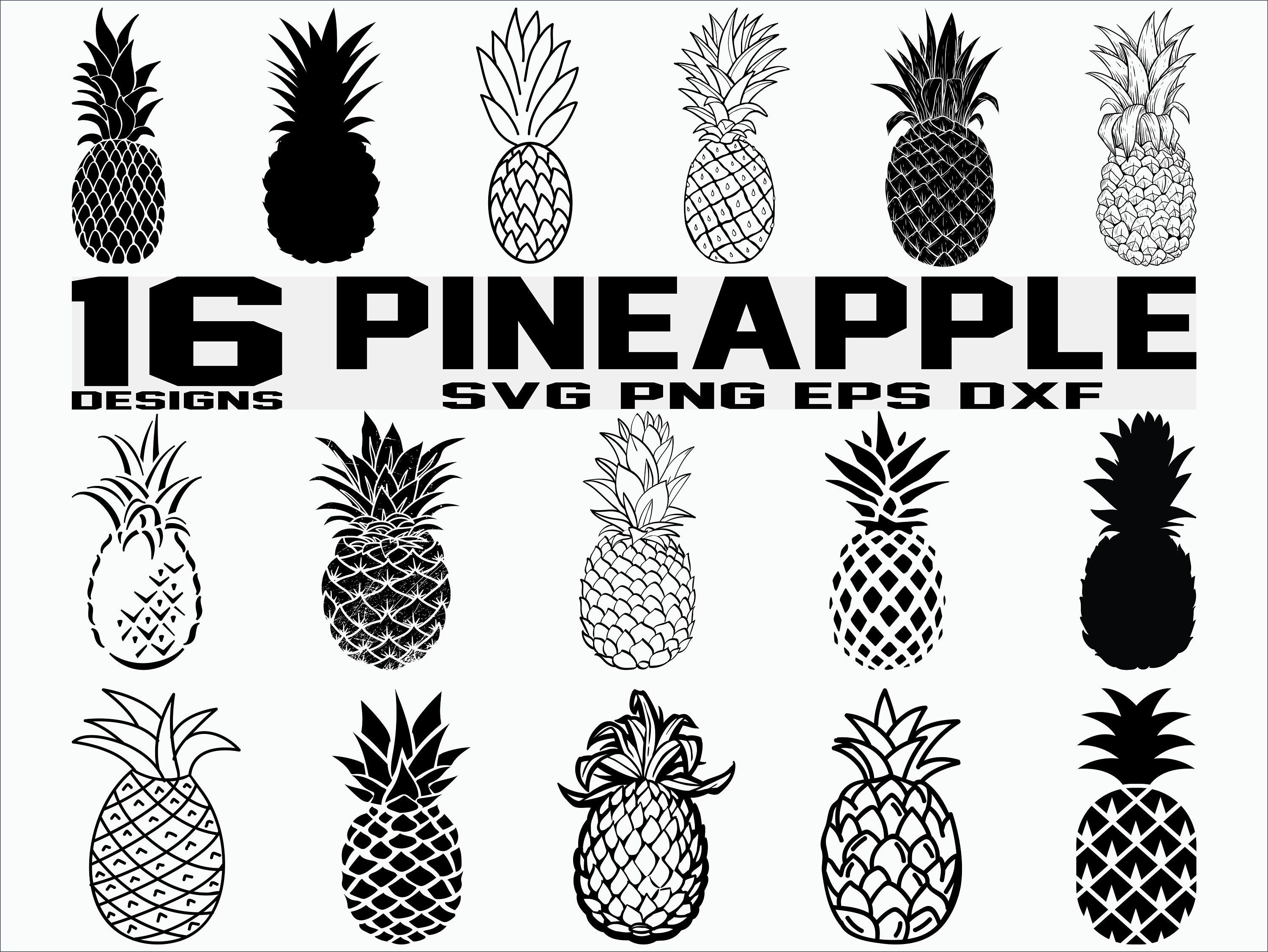 Download Pineapple Svg For Cut Out - SVG Layered